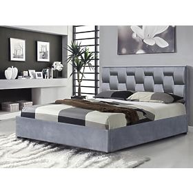 ANNABEL 160 Bed with Storage Space Grey (3p=1pcs), Halmar