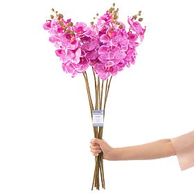 Artificial Flower FALENI Purple Color Modern Style AmeliaHome