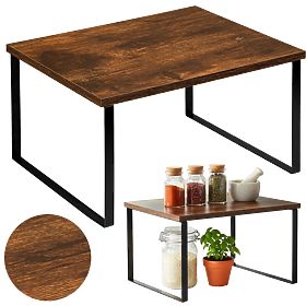 Bamboo Kitchen Shelf GINGER MAX Rustic