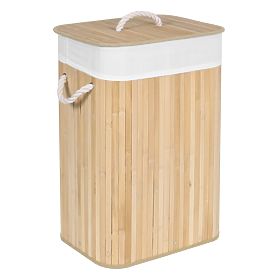 Bamboo Laundry Basket 1 Compartment Natural