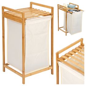 bamboo laundry or toy basket HANOI 1 compartment