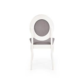 BAROCK Chair White/Grey (1p=2pcs), Halmar