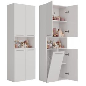 Bathroom Cabinet Nel 1K/DK WHITE