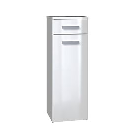 Bathroom Cabinet Nel V DS WHITE GLOSS