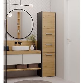 Bathroom Cabinet Sara S43 ANTHRACITE ARTISAN