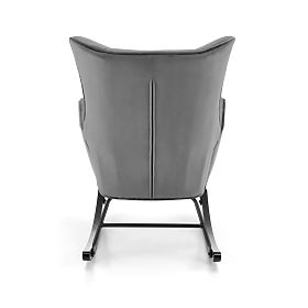BAZALTO Rocking Chair Grey (1p=1pc), Halmar