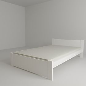 Ourfamily D3 Bed White