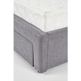 BETINA 160 Bed with Drawers Gray (4p=1pc)