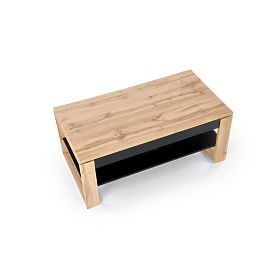Coffee Table BETTY with Lift-Top Artisan Oak / Black (2p=1pc)