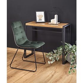 BOLIVAR KN1 Console Golden Oak / Black (1p=1pc), Halmar