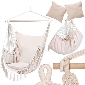 Brazilian Hammock Chair BAHIO Beige