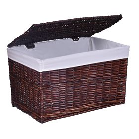 Brown Wicker Chest 160 L