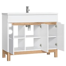 Cabinet Under Sink 100 cm 3 Doors