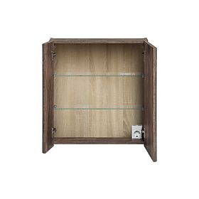 Cabinet with Mirror 60cm 2 Doors