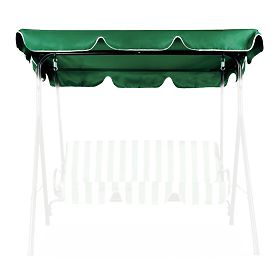 Canopy for Swing 200 x 120 cm Waterproof Cover Green ModernHome, MultiGarden
