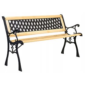 Cast Iron Garden Bench KARO
