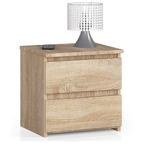 CHEST OF DRAWERS CL2 2DR CLP PK OAK SONOMA