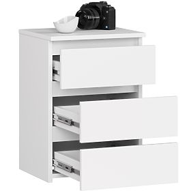 CHEST OF DRAWERS CL3/40 PK WHITE