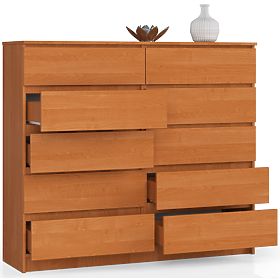 CHEST OF DRAWERS K140 10SZ CLP ALDER