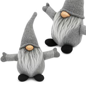 Christmas Elf 35 cm YX045 GREY