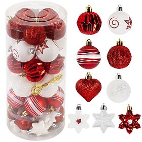 CHRISTMAS ORNAMENTS 41 PCS SYSD1688-195, Tutumi