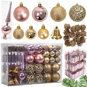CHRISTMAS ORNAMENTS MIX 101 PCS 311437, Tutumi