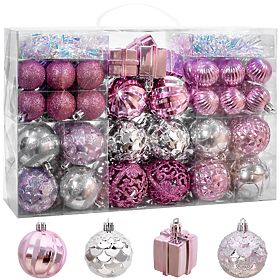 CHRISTMAS ORNAMENTS MIX 72PCS 311435
