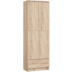 CLOSED SHELF R60 2D 1SZ CLP PK OAK SONOMA