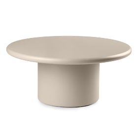 Coffee Table Arce 80 cm, Dark Beige, Matte
