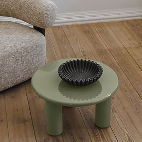 Coffee Table Blair 60 cm, Olive, Glossy, lectus