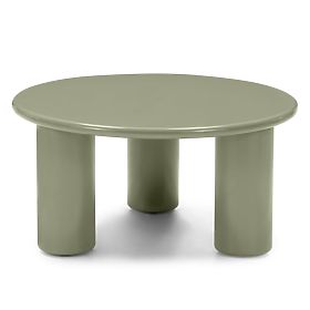 Coffee Table Blair 80 cm, Olive, Glossy