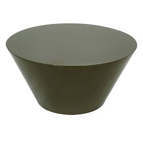 Coffee Table Eclipso, 80 cm, Green-Grey, Glossy