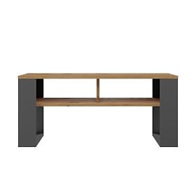 Coffee Table Modern 2P ANTHRACITE ARTISAN