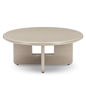 Coffee Table Vinto 80 cm, Beige, Glossy