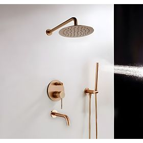 Concealed Bath-Shower Set Rea Lungo Copper + BOX, Rea