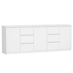 COSTA 1D3S/2D3S WHITE DRESSER