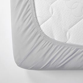 Cotton bed sheet 200x180 cm - gray, Ourbaby®