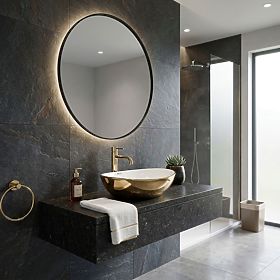 Countertop Basin Rea Sofia Gold / White