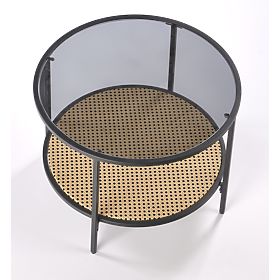 DAKOTA coffee table smoked/natural (1p=1pc)