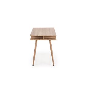 Desk B34 - White/Sonoma Oak, Halmar