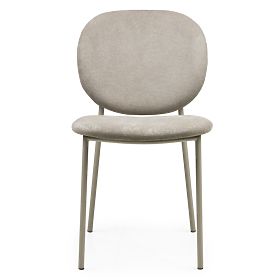 Dining Chair Alexa, Light Brown/Beige Legs, lectus