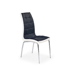 Dining Chair K186 - Black and White, Halmar