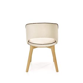 Dining Chair MARINO - Honey Oak/Cream, Halmar