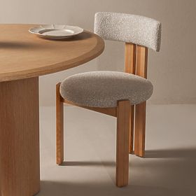 Dining Chair Matteo, Beige-Cream/Natural