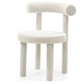 Dining Chair Pedro 2.0, Ecru, Boucle