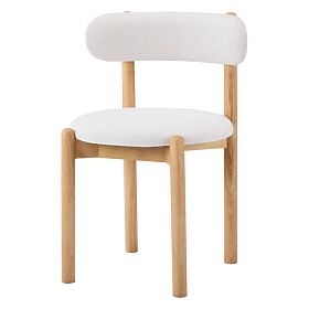 Dining Chair Yoko, Cream/Natural