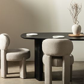 Dining Table Oriento 200 cm, Oval, Ash Veneer, lectus