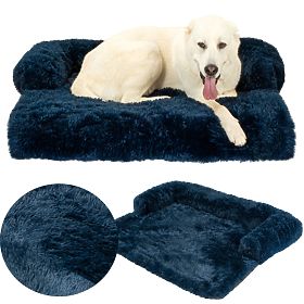 DOG BED FOR SOFA PJ-022 DARK BLUE L, PuppyJoy