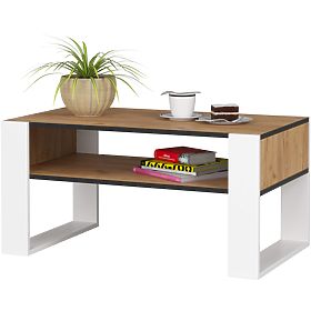 DOMI COFFEE TABLE CRAFT OAK / WHITE