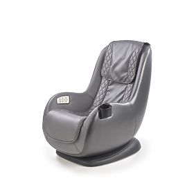 DOPIO Relaxation Chair with Massage Function, Gray, Halmar